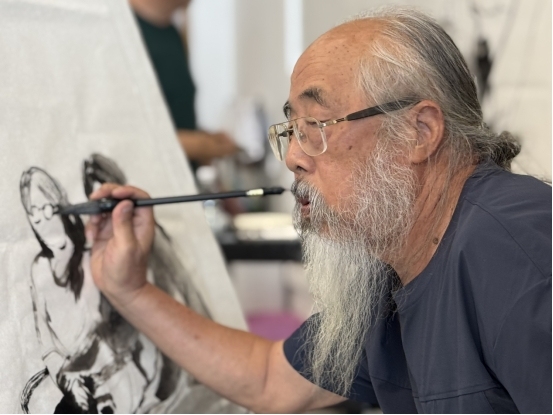 “走遍中国”河曲写生:以翰墨致意粗拙,于图画彰显个性