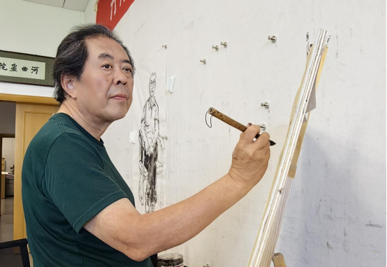 “走遍中国”河曲写生：以翰墨致意粗拙，于图画彰显个性