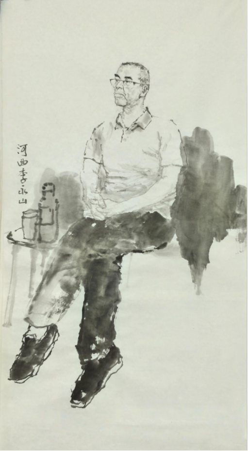 “走遍中国”河曲写生:以翰墨致意粗拙,于图画彰显个性