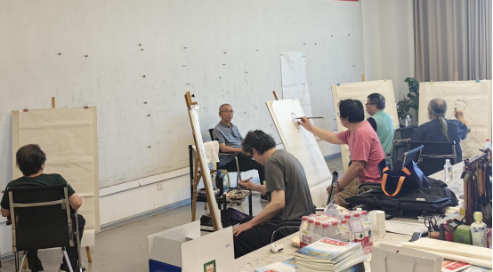 “走遍中国”河曲写生:以翰墨致意粗拙,于图画彰显个性