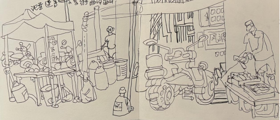 “走遍中国”河曲写生:以翰墨致意粗拙,于图画彰显个性