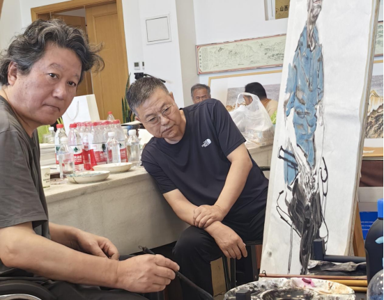 “走遍中国”河曲写生：以翰墨致意粗拙，于图画彰显个性