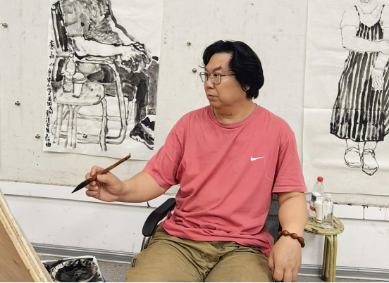 “走遍中国”河曲写生：以翰墨致意粗拙，于图画彰显个性